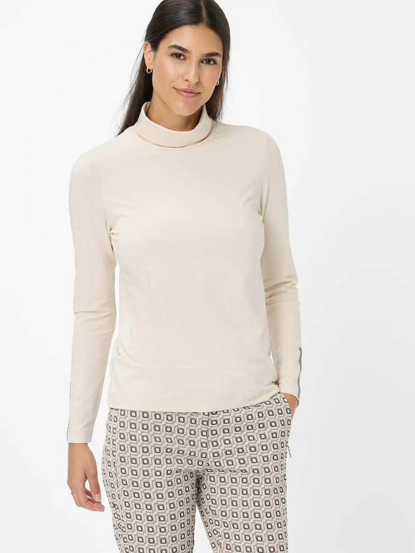 BRAX | Rollkragenpullover CARINA.L | beige
